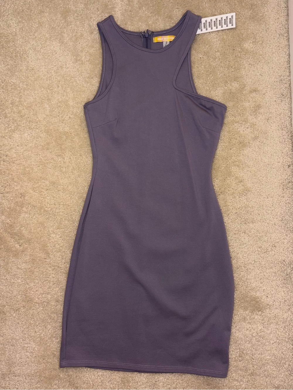 NWT Urban Outfitters Sleeveless Bodycon Dress - Slate Purple